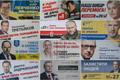 Ukrajinské předvolební billboardy.
