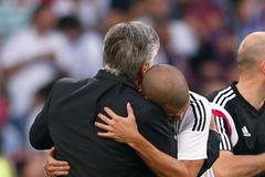 Real-Barcelona: Carlo Ancelotti a Pepe slaví gól