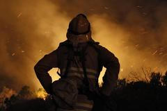 Rozsáhlý požár v Kalifornii