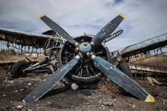 Ukrajina - letiště v Luhansku