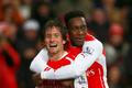 Arsenal, gól, radost, Tomáš Rosický, Danny Welbeck