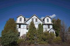 Vybydlená oblast Catskills nedaleko New Yorku