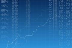 Ekonomika, graf, úroková sazba, úroky, růst, ilustrační foto