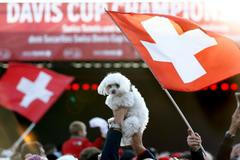 Švýcaři slaví vítězství v Davis Cupu