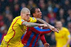 Liverpool vs. Crystal Palace: Martin Škrtel Marouane Chamakh
