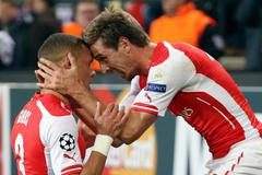 VIDEO Góly v zápase Anderlecht - Arsenal