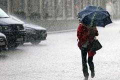 Počasí, déšť, ilustrační foto