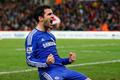 Chelsea's Fabregas celebrates after scoring the second goal during their English Premier League match against Stoke City in Stoke-on-Trent