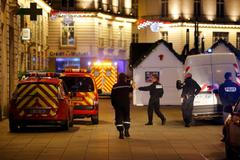 Policisté a záchranáři zasahují v Nantes