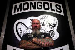 Member of the Mongols Motorcycle Club - 'James'