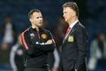 Louis van Gaal a Ryan Giggs v Premier League