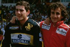Ayrton Senna a Alain Prost