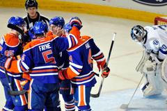 VIDEO Vítězný gól Edmontonu proti Tampě Bay