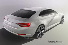 Škoda Superb - skica