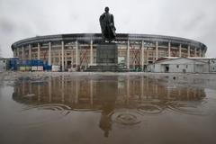 Stadion Lužniki v říjnu 2014