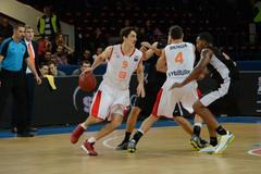 Eurocup, Nymburk - Nancy: Jiří Welsch (9), Petr Benda (4)