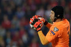 ČR-Nizozemsko: Petr Čech