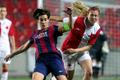 Liga mistryň: Slavia - Barcelona