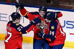 NHL: Ottawa Senators at Florida Panthers (Huberdeau, Fleischmann, Bjugstad)