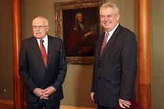 Klaus přijal Zemana