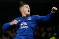 Ross Barkley slaví gól Evertonu