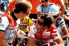 Greg Lemond a Bernard Hinault, cyklistika