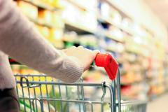 Nakupování, supermarket, ilustrační foto