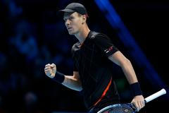 Mečbol Tomáš Berdycha v IPTL proti Čiličovi