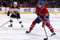 Montreal Canadiens - Boston Bruins: Jiří Sekáč