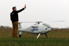Ukrajina - Donbas - OBSE - dron
