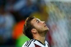 MS 2014, Argentina-Německo: Mario Götze slaví vítězný gól