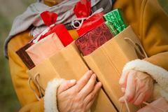 Nakupování, Vánoce, ilustrační foto