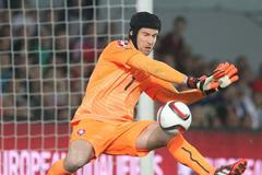 ČR-Nizozemsko: Petr Čech