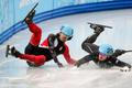 Soči 2014, short track M: pád