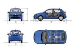 Škoda fabia rozměry