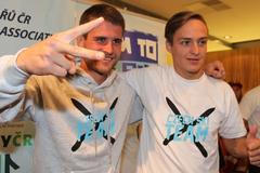 Tomáš Portyk a Miroslav Dvořák před sezonou 2014-15