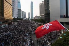 Protesty v Hongkongu