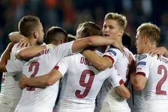 ČR-Nizozemsko: radost českého týmu