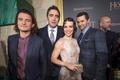 Orlando Bloom, Lee Pace, Evangeline Lilly a Richard Armitage