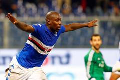 Sampdoria Janov - AC Milán: Stefano Okaka