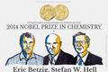 Nobelova cena za chemii 2014 - kresba