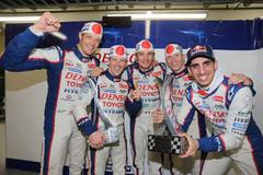 WEC 2014:  Alex Wurz, Anthony Davidson, Stéphane Sarrazin, Mike Conway a Sébastien Buemi - Toyota