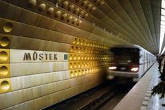 Metro A - Můstek 1978