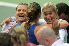 Fed Cup Česko - Austrálie: česká radost