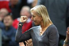 Finále Fed Cupu 2014: Martina Navrátilová