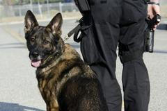 pes, policie, psovod, policista