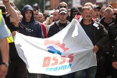 Pochod extrémistů Přerovem