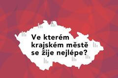 ikona - Ve kterém krajském městě se žije nejlépe