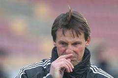 František Straka na prvním tréninku v Příbrami