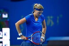 Petra Kvitová na turnaji v Pekingu 2014
